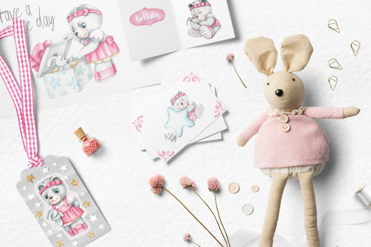BEARS & LETTERS, a Graphic by Luba Vega (Photo 10 of 14)