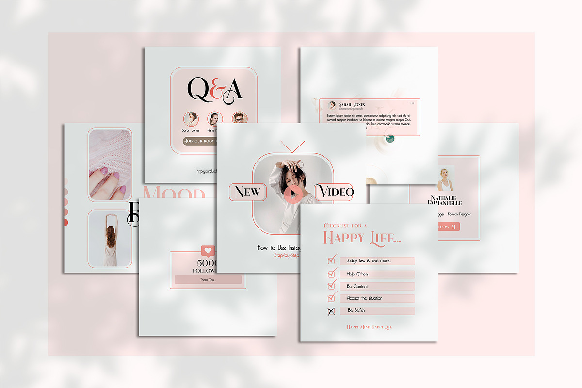 Insta Creator for Coach PS CANVA, a Social Media Template by goodesign (Photo 7 of 19)