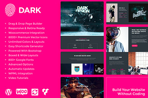 Dark WordPress Theme & Templates