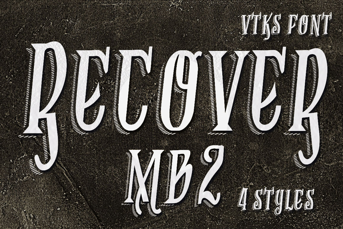 Recovery MB font preview 3