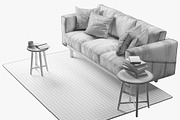 6 sofa set 3d model, a Furniture 3D Model by 3dmitruk (Thumbnail 21 of 61)