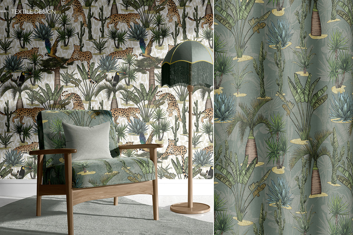 Wild Savanna - Pattern Collection, a Pattern Graphic by Alisa Fimen Design (Photo 7 of 8)