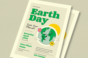 Earth Day Event Flyer