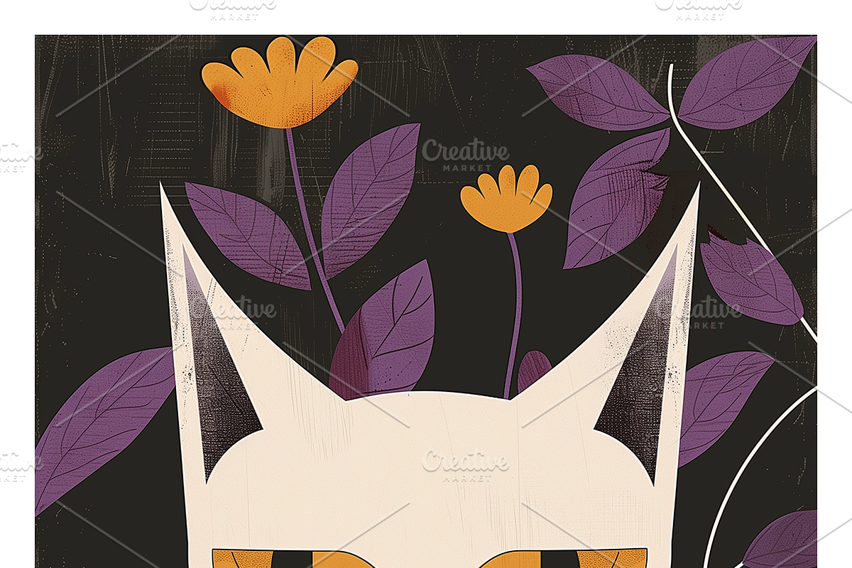 Caat Co - Whimsical Quirky Cats, an Animal Illustration by milatovar (Photo 15 of 20)