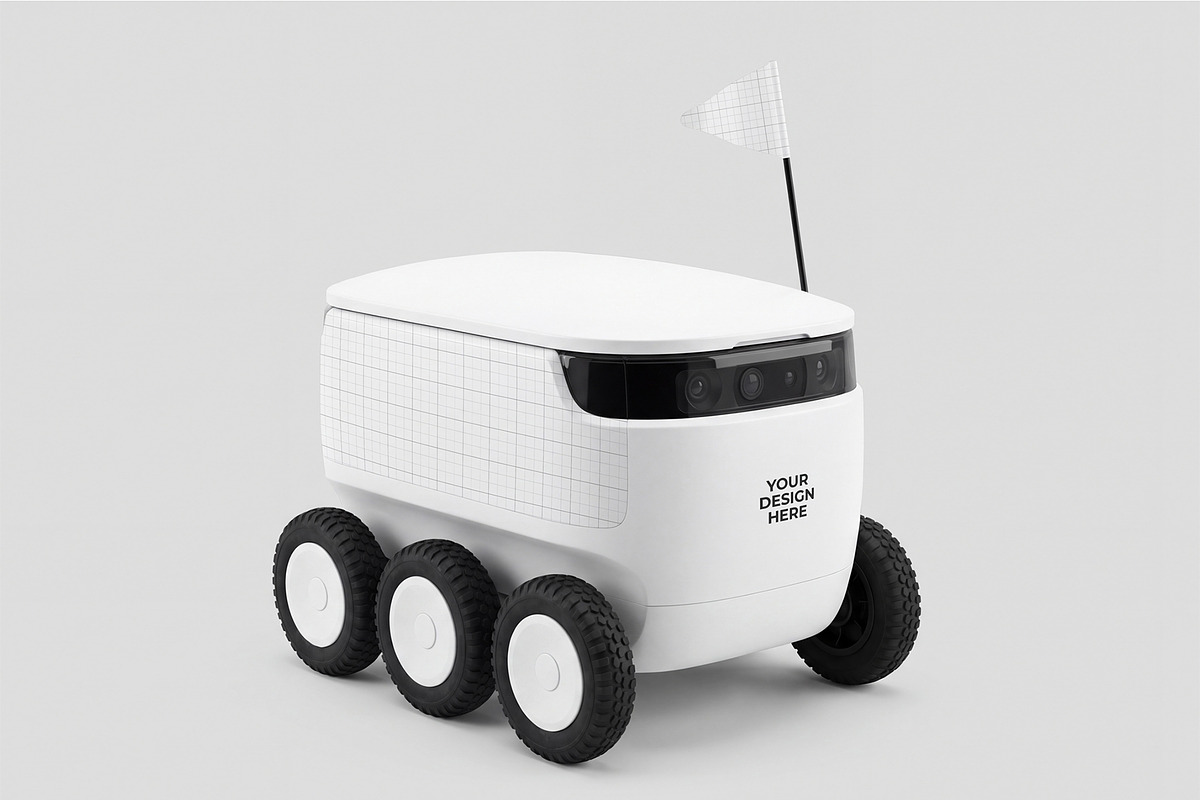 Smart Delivery Robot Mockup