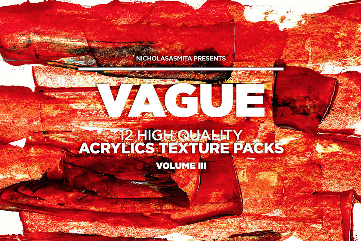 Vague III: 12 Acrylics Textures, a Texture Graphic by nicholasasmita (Photo 10 of 11)