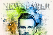 News Paper Mixed Media Art Effect, an Action Add-On by MRI STUDIO (Thumbnail 35 of 43)