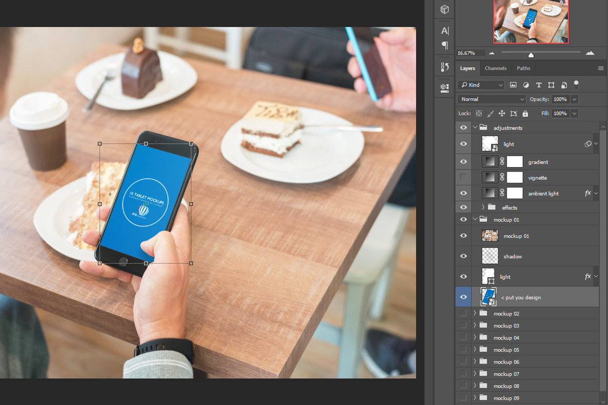 10 iPhone 8 Plus Mockups, an iPhone Mockup by RSplaneta (Photo 3 of 10)