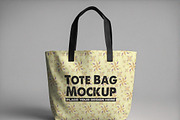 Tote Bag Mockup, a Merchandise Mockup by 3djagan (Thumbnail 2 of 4)
