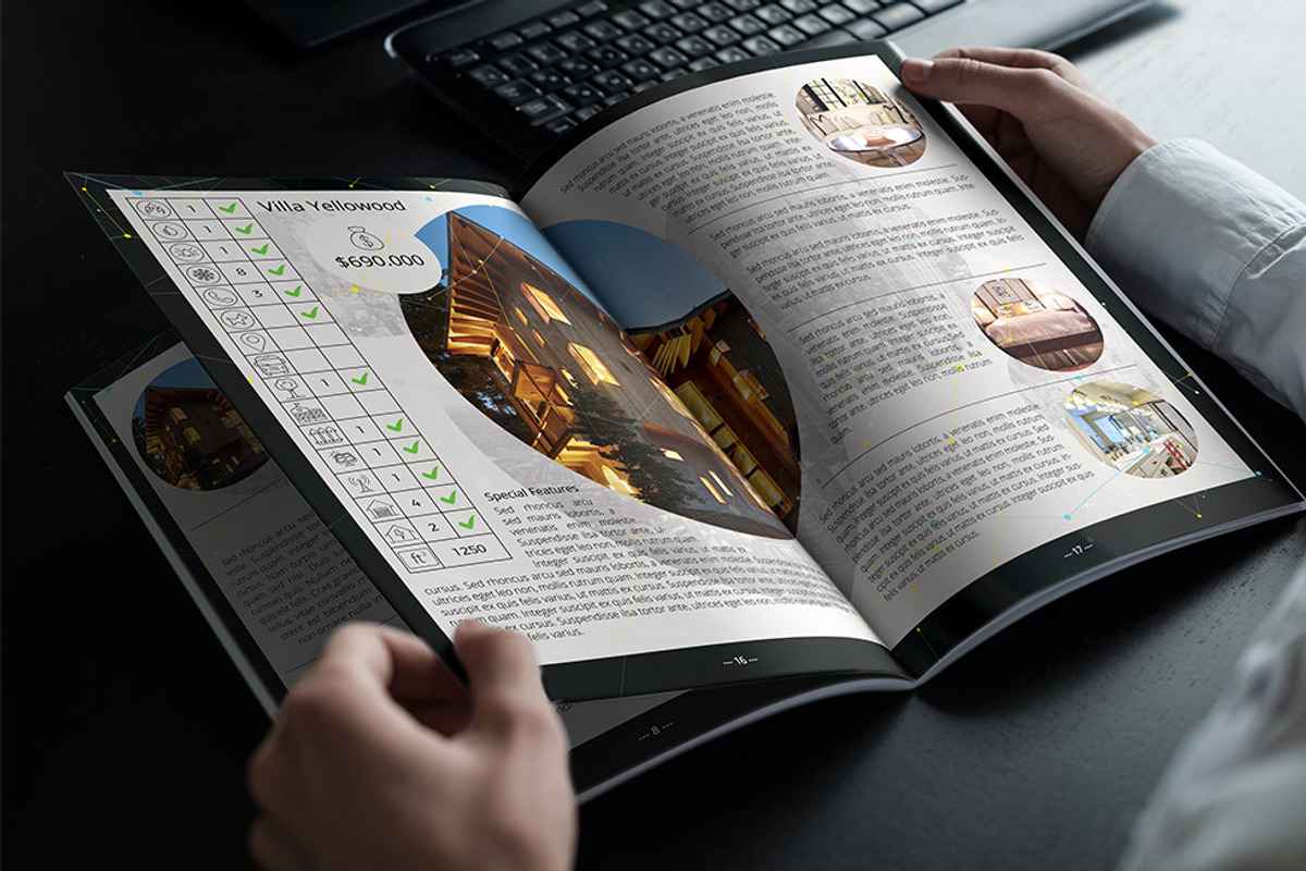 Real Estate Multipurpose Brochure, a Brochure Template by GrafxFun (Photo 8 of 39)