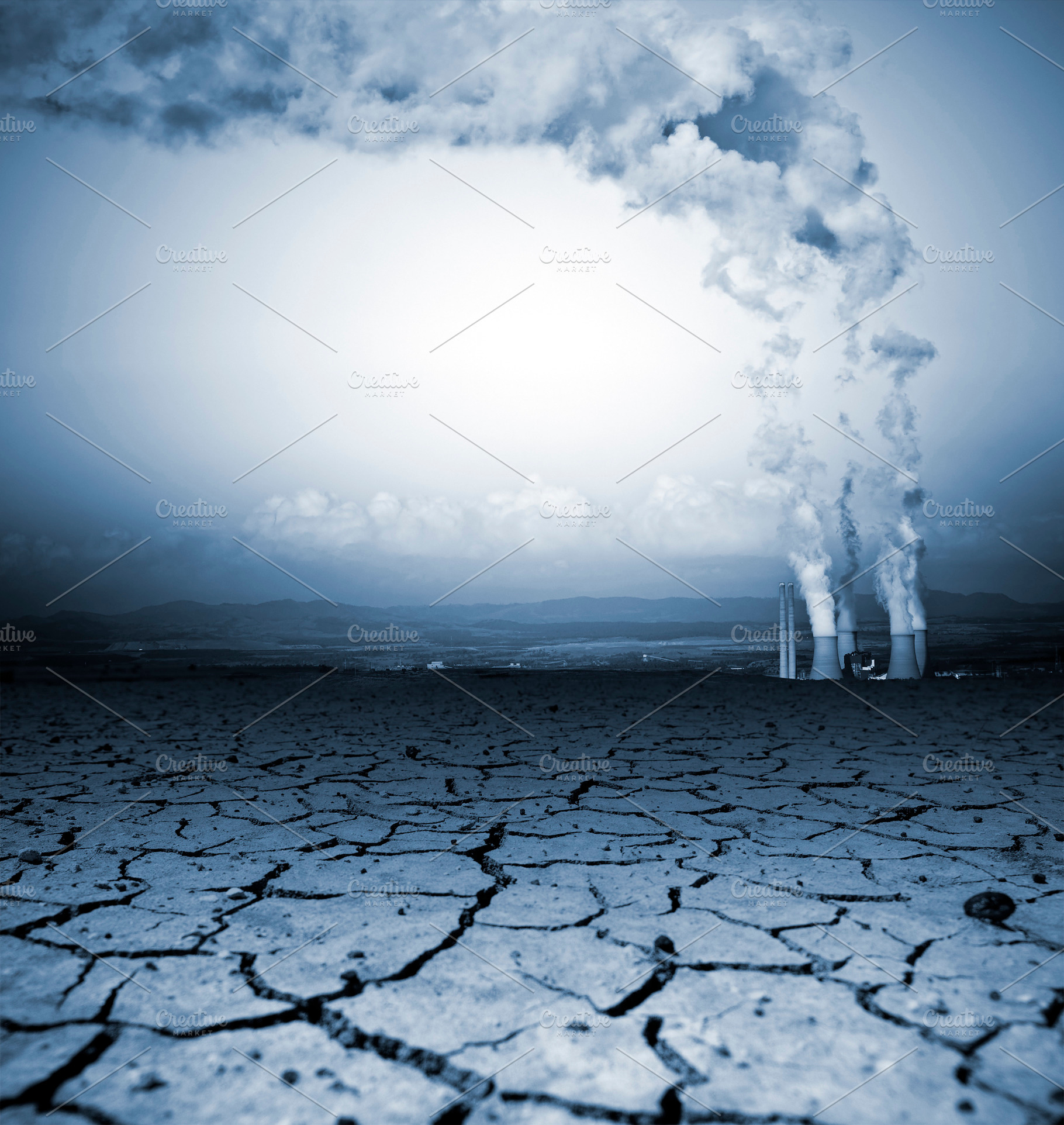 Global Warming Concept, an Industrial Photo by THP Creative