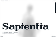 Sapientia - Serif Font Family, a Serif Font by Artistic & Unique (Thumbnail 1 of 12)