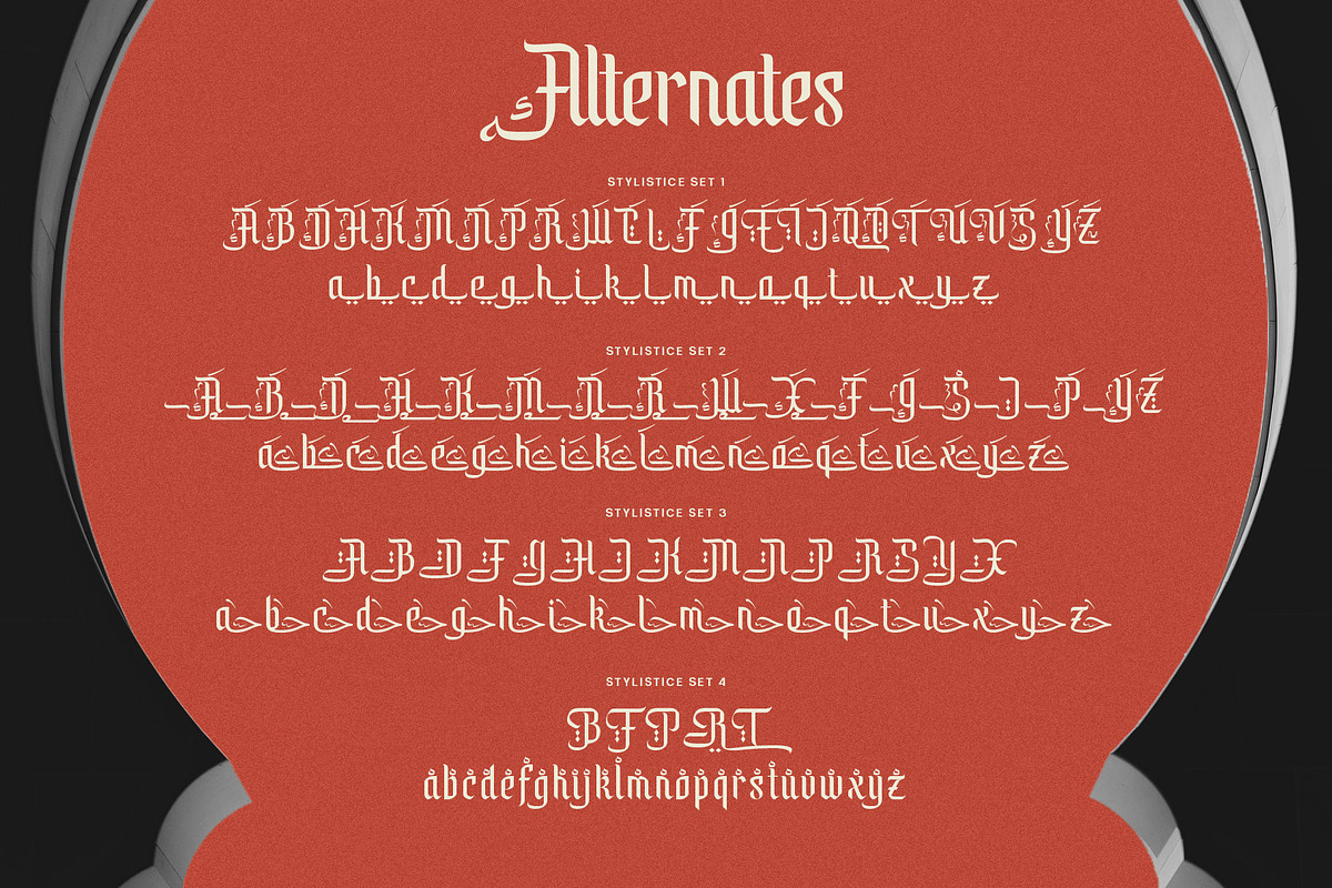 Mastolleh Ramadan Typeface, a Blackletter Font by alit design (Photo 12 of 17)