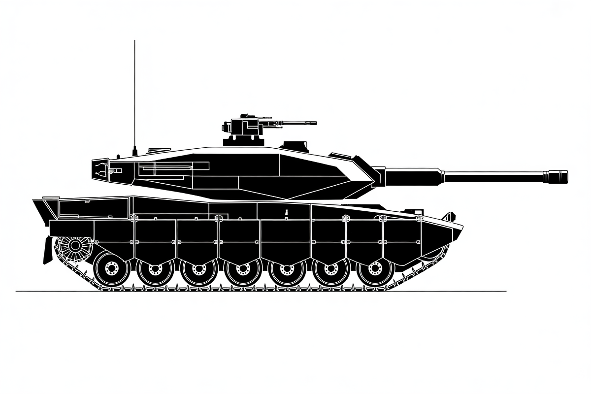 Tank Combat Fighting Vehicle, an Illustration by Amazin_art (Photo 5 of 11)