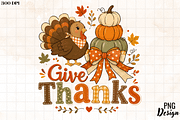 Coquette Give Thanks PNG, an Object Graphic by Cut File (Thumbnail 2 of 3)