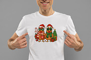 Christmas Chicken PNG, an Illustration by Daily.Designs (Thumbnail 2 of 5)