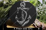 Ship Anchor Rope Nautical Ocean, a Background Graphic by LaseredNinja (Thumbnail 5 of 7)