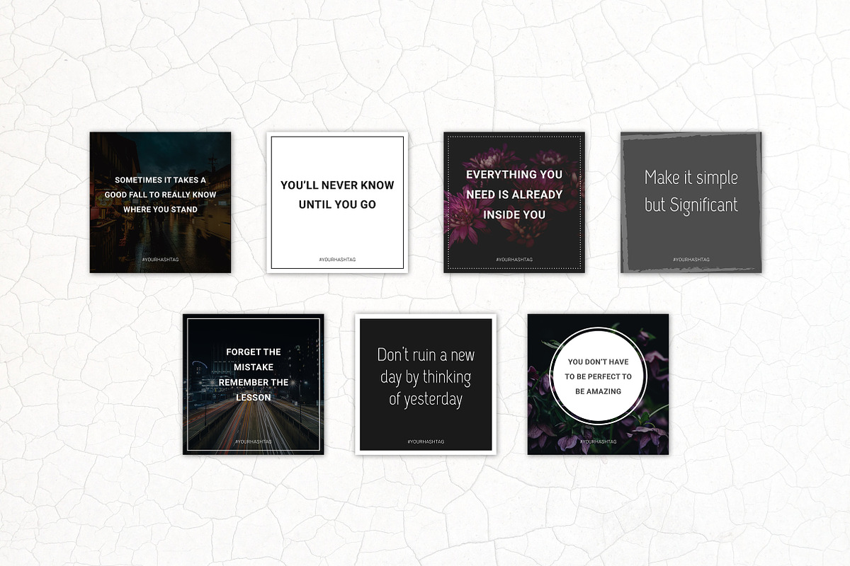 Social Media Quotes - Dark Edition, a Social Media Template by Annemiek van Luinen (Photo 5 of 6)
