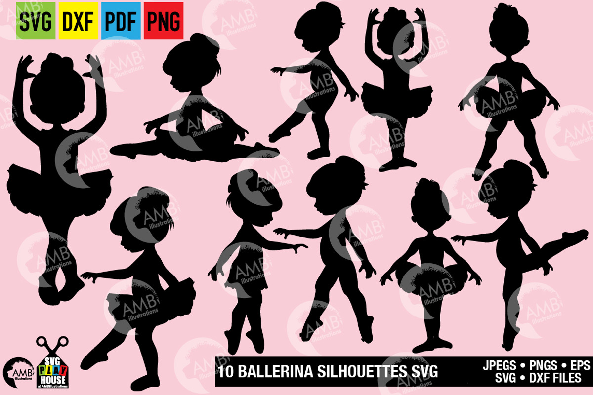 Ballerina Silhouettes SPH-133, an Illustration by AMBillustrations (Photo 4 of 5)