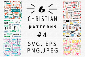 6 CHRISTIAN PATTERNS #4