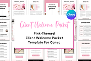 Client Welcome Packet Canva Template, a Presentation Template by The Template Lounge (Thumbnail 1 of 7)