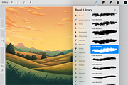Procreate Grass and Flower Brushes, a Brushes & More by HopeArtIllustration (Thumbnail 5 of 7)