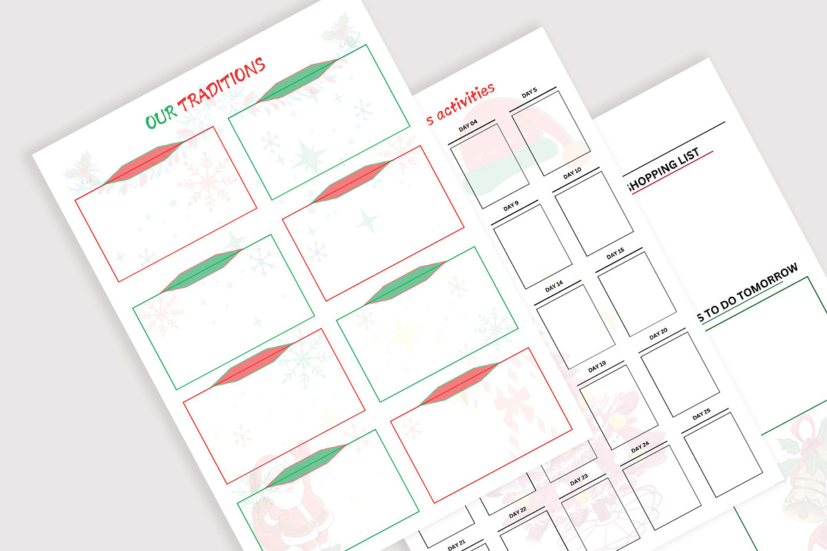 Ultimate Christmas Planner Canva, a Stationery Template by Design Zone (Photo 4 of 6)