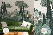 La Villa. Patterns and Panorama, a Pattern Graphic by Irina Dolgikh (Thumbnail 10 of 14)