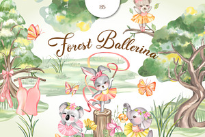 Forest Ballerina Animal