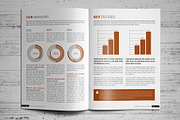 Annual Report Template V7, a Brochure Template by JanySultana (Thumbnail 3 of 12)