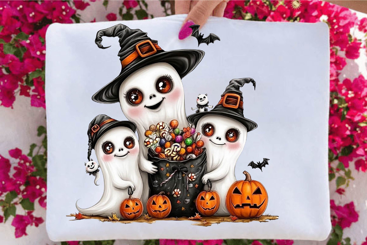 Watercolor Spooky Halloween Clipart, an Animal Illustration by SVGArt (Photo 2 of 3)