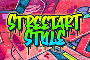 Bombsky Graffity Font, a Blackletter Font by Blankids Studio (Thumbnail 4 of 7)
