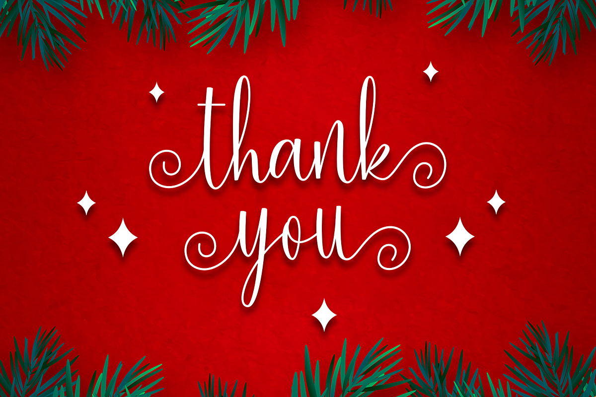 Merry Christmas, a Script Font by Artkenza (Photo 9 of 9)