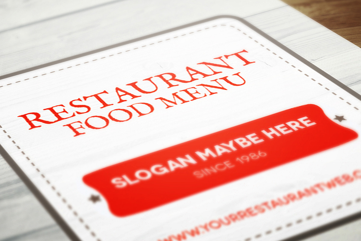 Classy Food Menu, a Brochure Template by Luuqas Design (Photo 8 of 8)