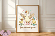 Just a Mom Goose PNG, an Illustration by Daily.Designs (Thumbnail 5 of 5)