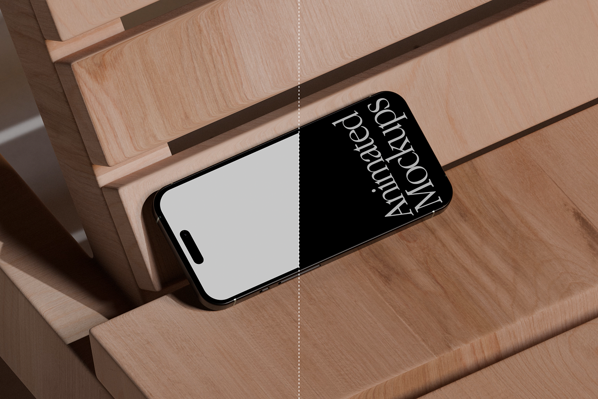 Animated iPhone 16 Pro Mockup, an iPhone Mockup by Arpit Brandings (Photo 3 of 5)