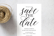 Save the Date Template SHR211, an Invitation Template by Shafura_Wedding (Thumbnail 2 of 5)