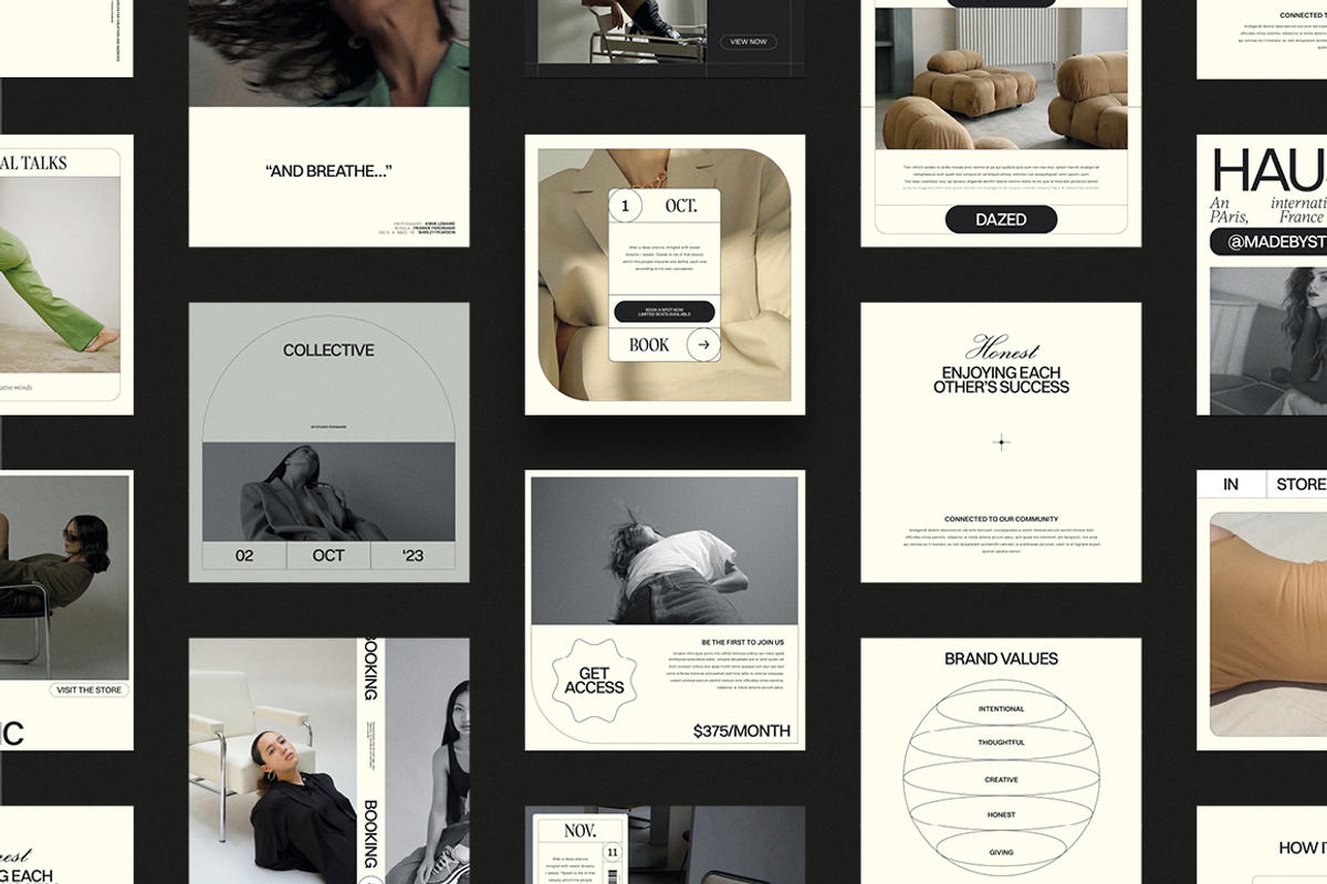 HAUS | Social Media Kit, a Social Media Template by Studio Standard (Photo 4 of 14)