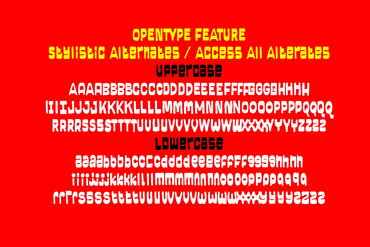 CRENK Font, a Handwritten Font by Brainware Graphic (Photo 2 of 5)