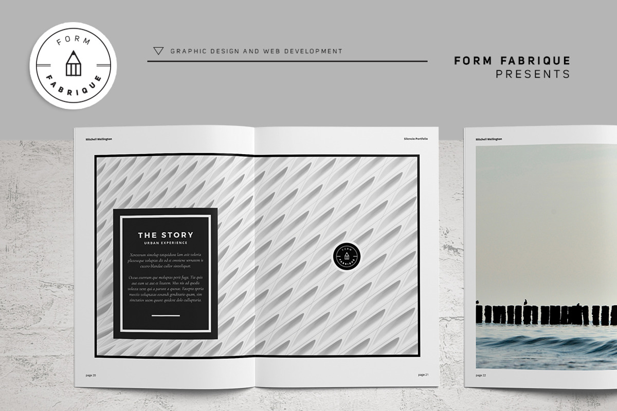 Silencio Portfolio, a Brochure Template by Form Fabrique (Photo 14 of 21)