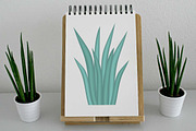 25 Leaves Foliage Leaf Nature Plant, a Decorative Illustration by jongcreative (Thumbnail 7 of 7)