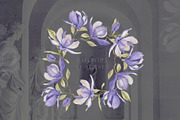 Watercolor magnolia clipart, an Illustration by MariGraphic boutique (Thumbnail 4 of 10)