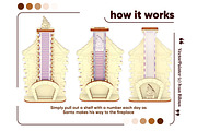 Countdown Advent Calendar, an Object Graphic by VectorPainter (Thumbnail 10 of 14)