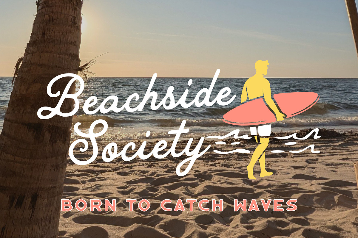 Tropical Splash Vintage Duo, a Script Font by Tyasify (Photo 9 of 15)