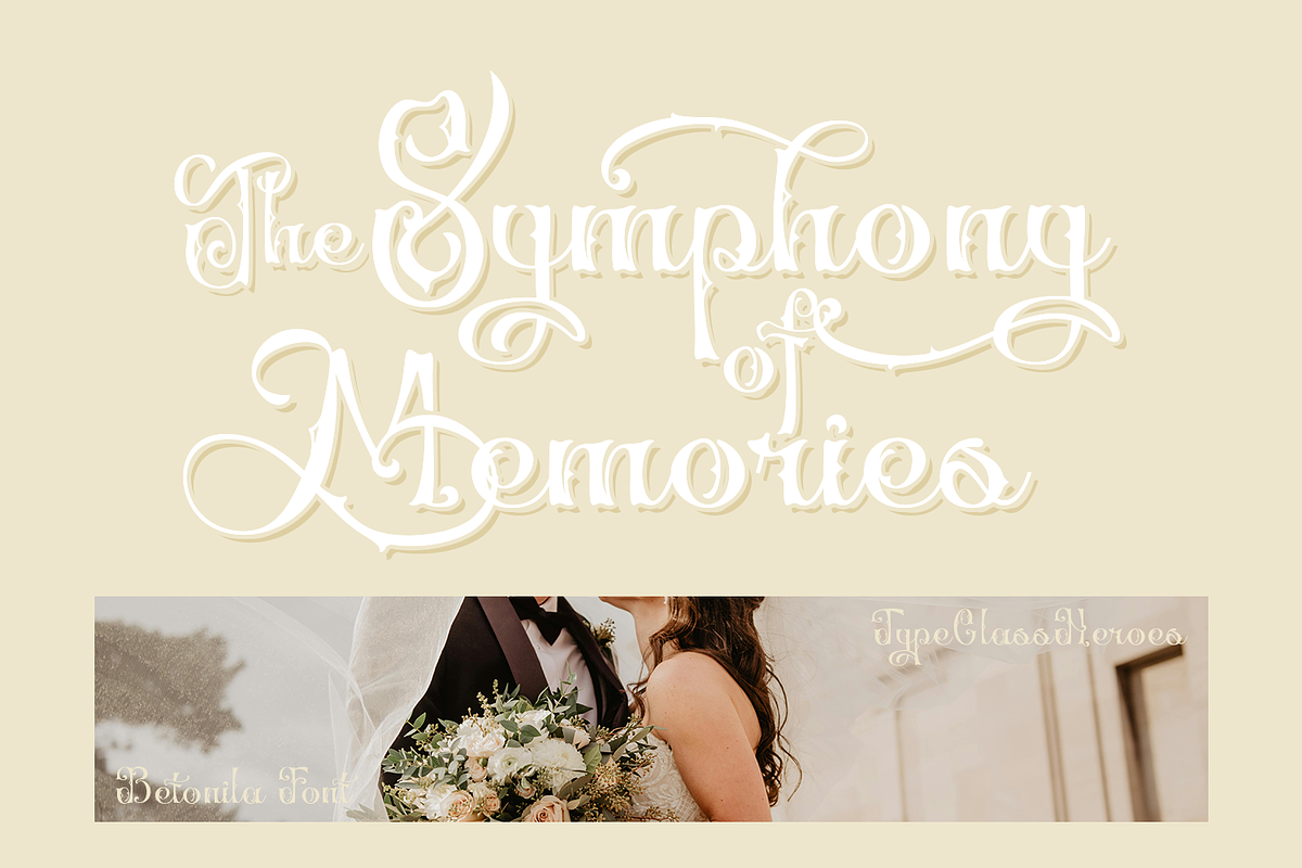 Betonila Decorative Font, a Blackletter Font by TypeClassHeroes (Photo 3 of 10)