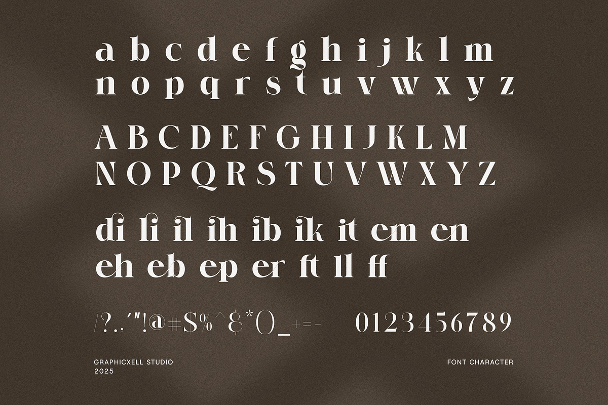 Quling Elegant Serif Font, a Serif Font by Graphicxell (Photo 8 of 8)