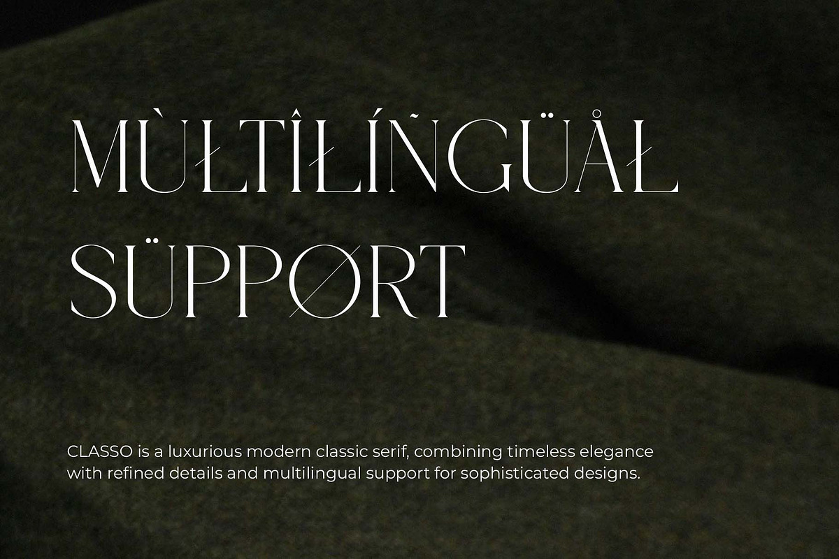Classo - An Elegance Serif Font, a Serif Font by GridlineType (Photo 10 of 10)