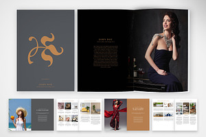 Luxury Fashion & Lifestyle Catalog, a Brochure Template by McLittle Stock