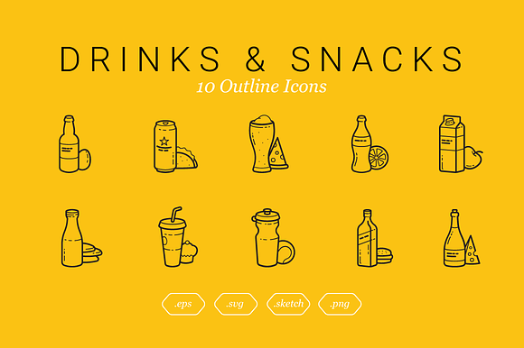 Drinks With Some Snacks