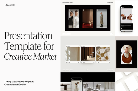Product Presentation Template for CM, a Presentation Template by William Hansen